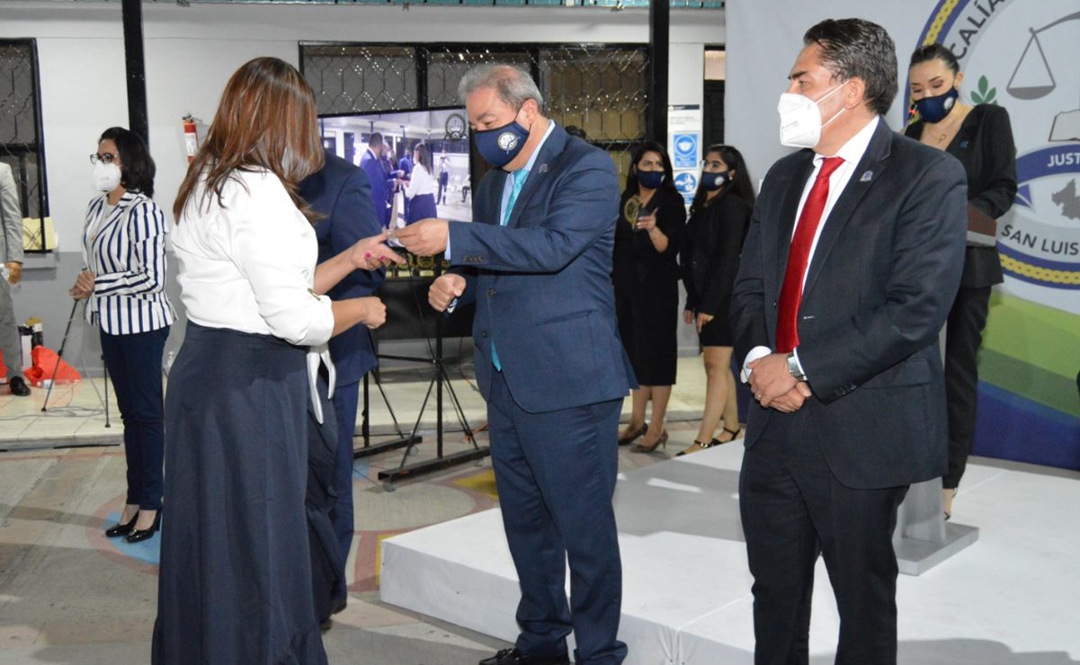 Fiscalía de SLP conmemora el Día Nacional del Ministerio Público