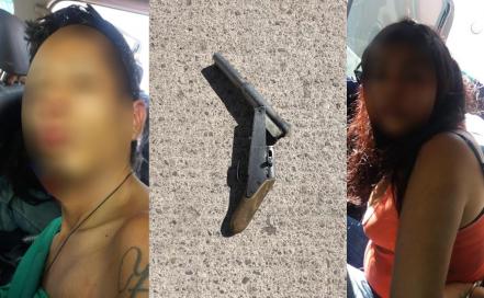 Reporte de violencia intrafamiliar termina en balacera 