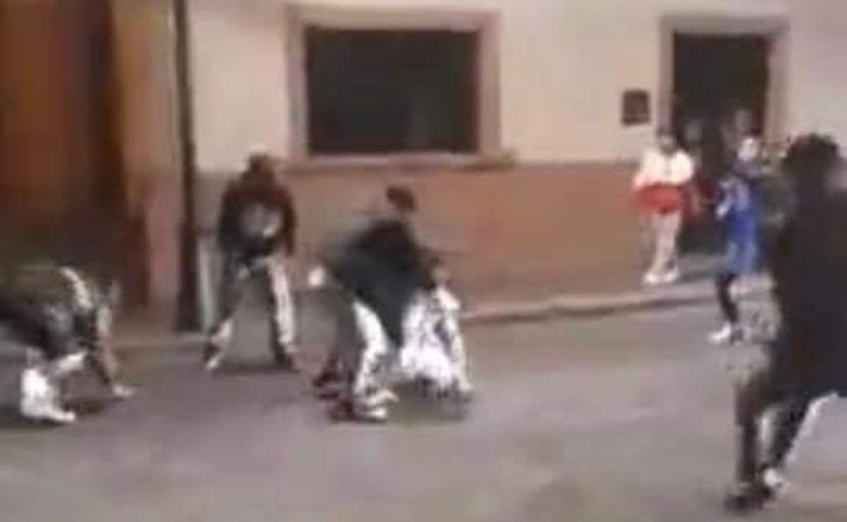 Detienen a ocho implicados en riña del fin de semana en Centro Histórico de SLP