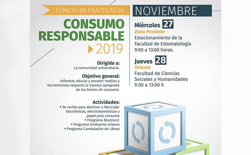 UASLP anuncia el último Espacio de Consumo Responsable del año
