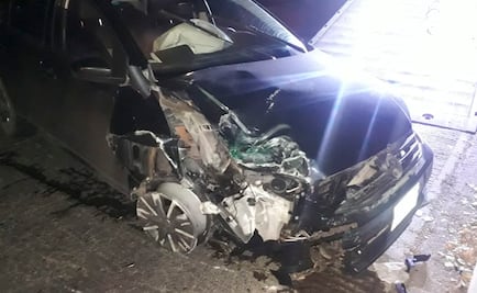 Conductor intenta huir de antialcohol y choca