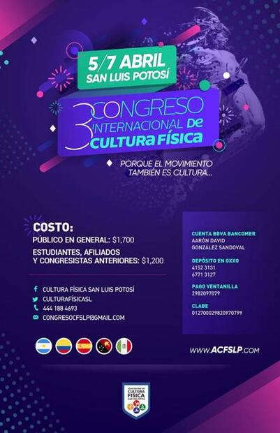 La cultura física en San Luis Potosí es referente nacional: Aaron David González 