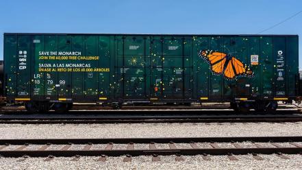 Desde Canadá, llega a San Luis el Tren Exprés Monarca con el mensaje de luchar por la preservación