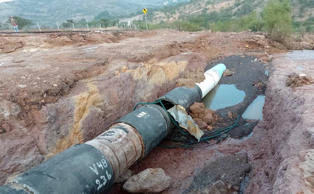 Reparan fuga en El Realito… dos días después nueva avería deja sin agua a 30 colonias de SLP