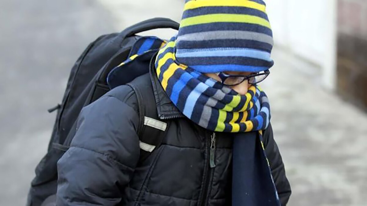 Por frío, mañana también habrá tolerancia de entrada en escuelas