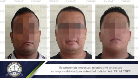 Caen 2 policías municipales de SLP por desaparición forzada de 2 hombres