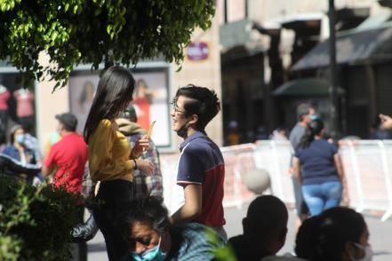 Luce deslucido el día del amor y la amistad en la capital potosina