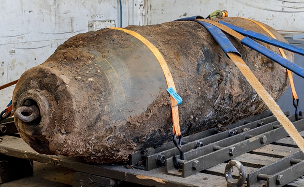 Evacuan a miles en Fráncfort para desactivar bomba de la Segunda Guerra Mundial
