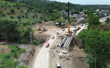 FOTOS: Así va la modernización de la carretera Tamazunchale-Huejutla que conecta a SLP con Hidalgo