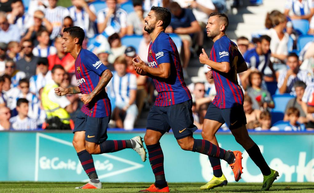 Barcelona mantiene el invicto ante la Real Sociedad