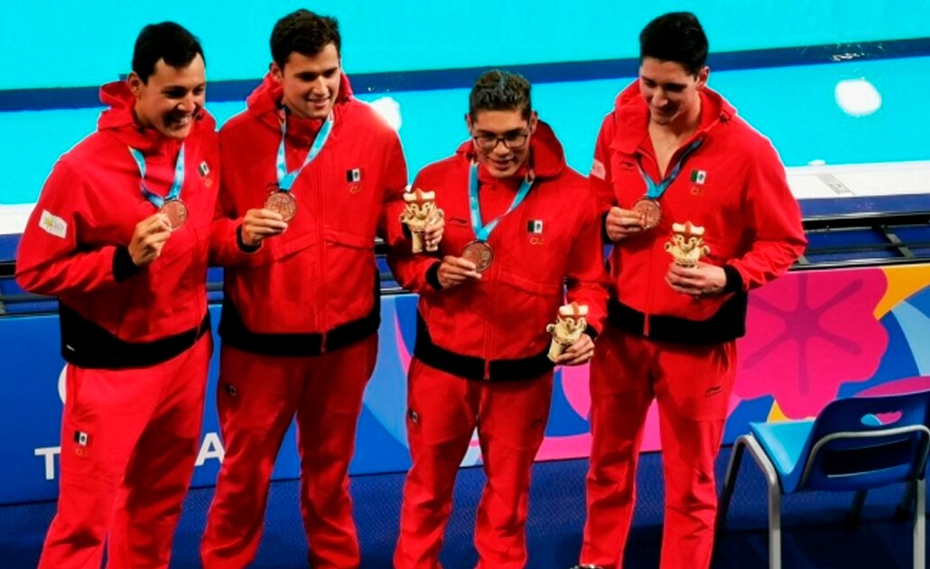 Equipo mexicano de natación consigue medalla histórica en Lima 2019