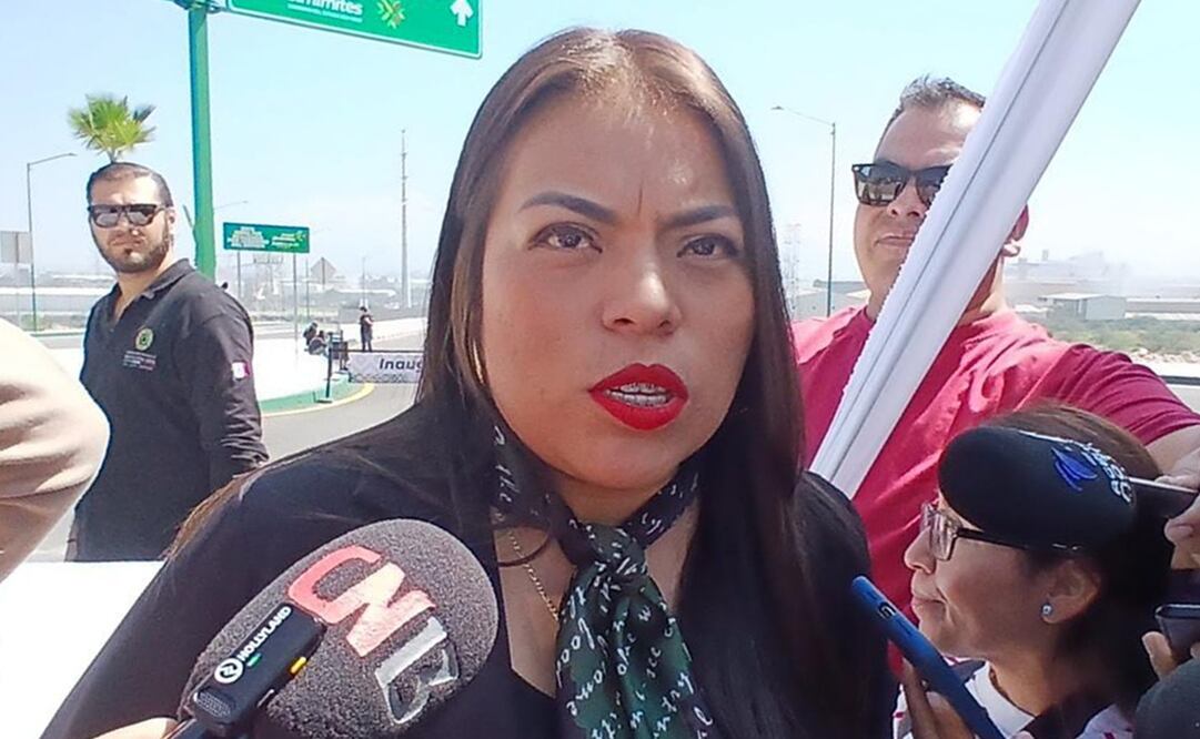 María del Rosario Martínez, titular de Sedesore de SLP. Foto: Samuel Estrada