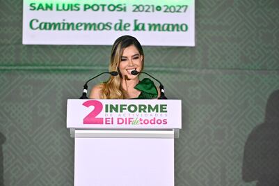 DIF en SLP ha entregado 5 millones de apoyos, destaca Ruth González en informe