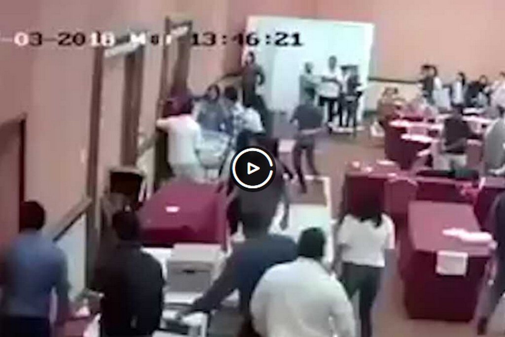  PAN denuncia a morenistas por agresión; éstos acusan fraude