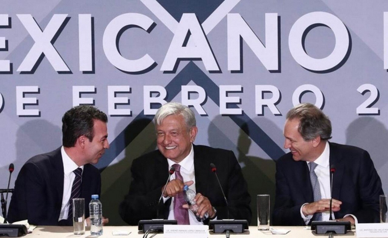 Se hará valer el estado de Derecho, dice AMLO ante Consejo Mexicano de Negocios
