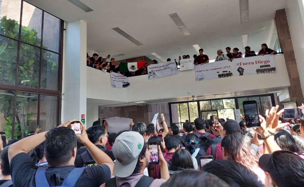 Estudiantes del Instituto Tecnológico de SLP exigen destitución del director; lo acusan de ocultar secuestro de trabajadores y estudiantes