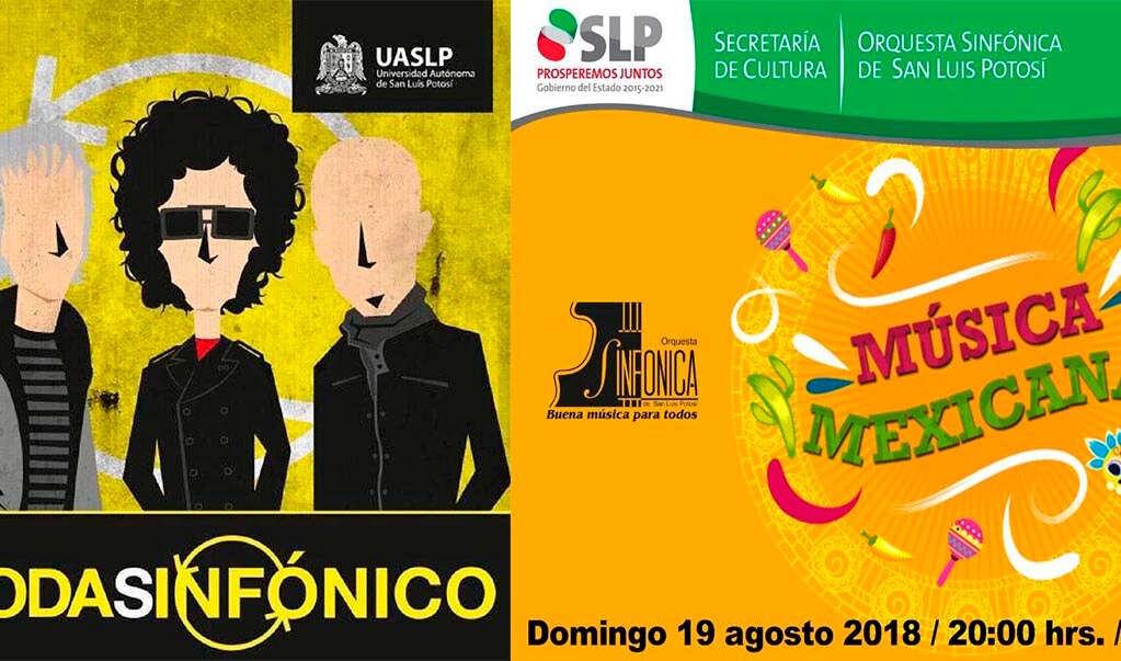 Por primera vez orquestas sinfónicas de SLP y UASLP en la FENAPO