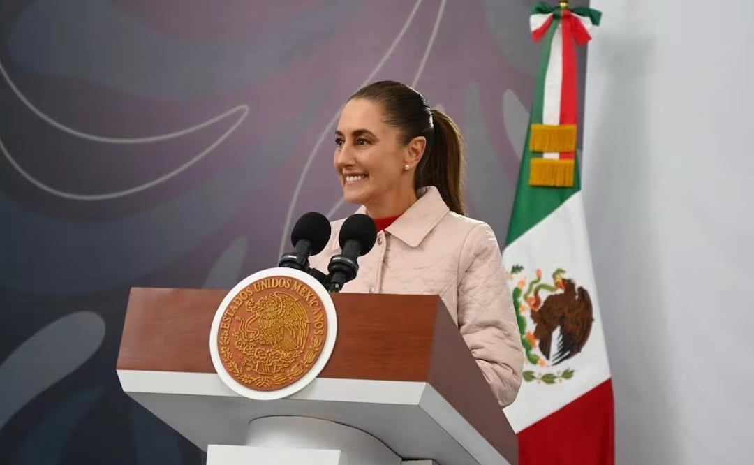 Conferencia de la presidenta Claudia Sheinbaum en Michoacán (06/02/2026). Foto: Presidencia
