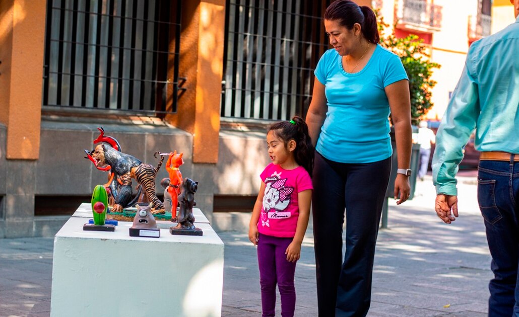 Exponen obra escultórica alumnos del CEART y la UTMSLP