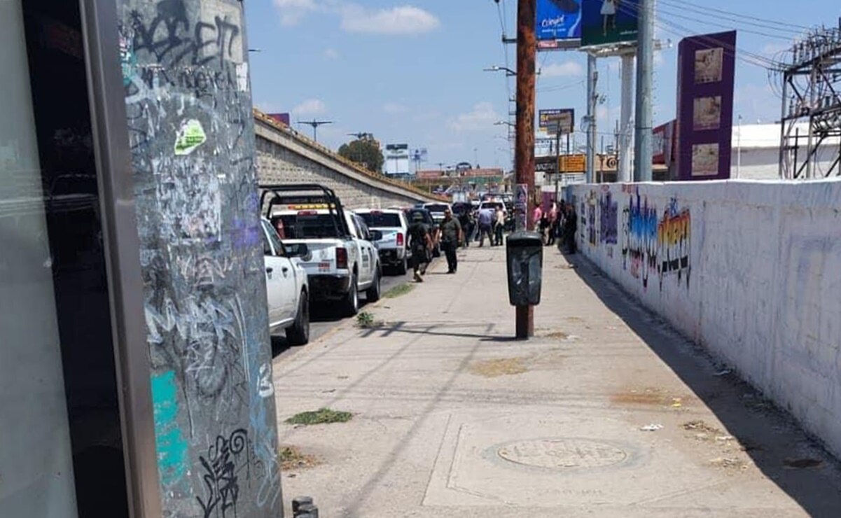 El ataque armado en Salvador Nava se registró alrededor del mediodía. Foto: Especial