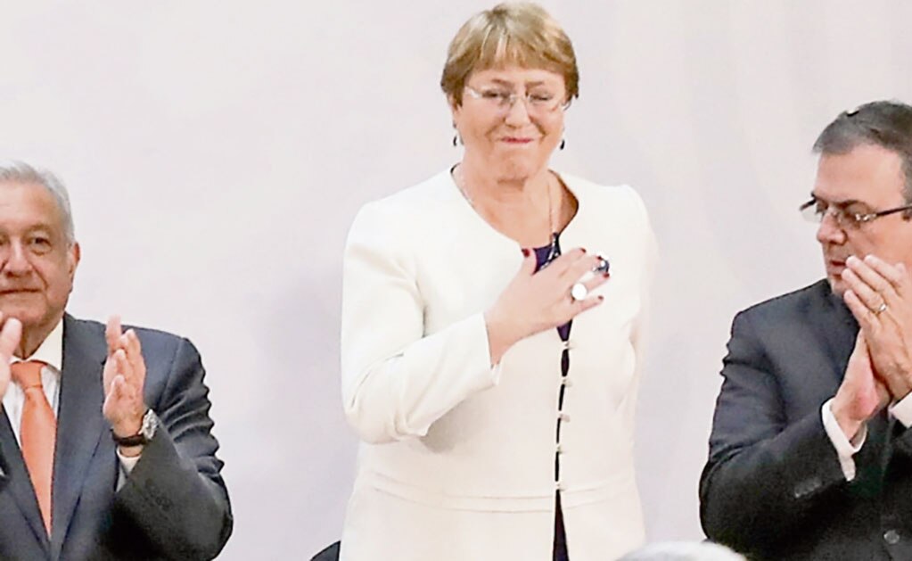Michelle Bachelet encuentra a México como un “país en guerra”