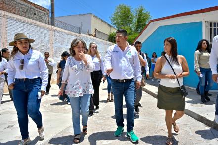 Anuncia Gallardo remodelación de escuela primaria en la capital potosina