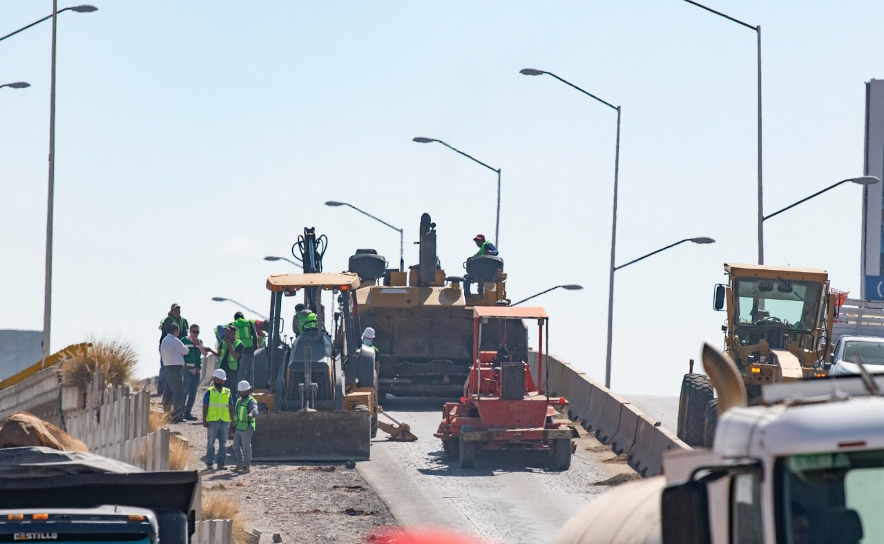Destaca gobierno de SLP haber cumplido acuerdos con San Juan Guadalupe para rehabilitación de puente Fenapo