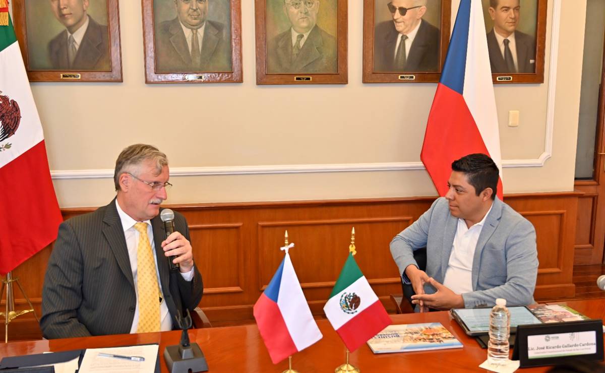San Luis Potosí logra alianza bilateral con República Checa, anuncia Gallardo