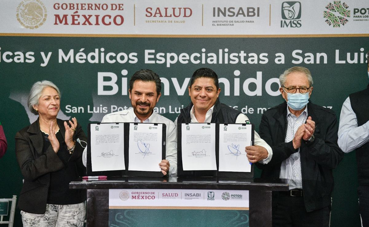 Se suman 103 especialistas para reforzar IMSS-Bienestar en San Luis Potosí. Foto: Especial