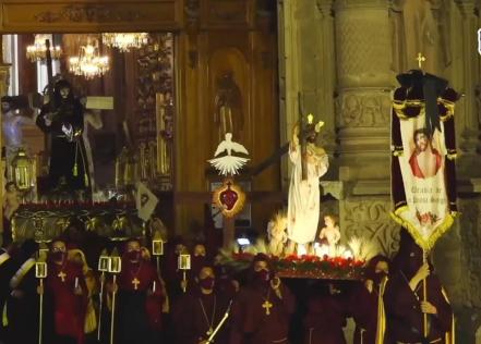 Procesión del Silencio, orgullo y devoción de San Luis Potosí llega a su 70 aniversario 