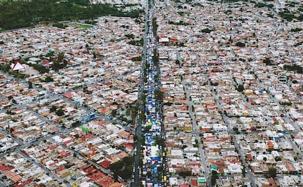Tianguis de Las Vías: Así se ve uno de los puntos de comercio más grandes de México