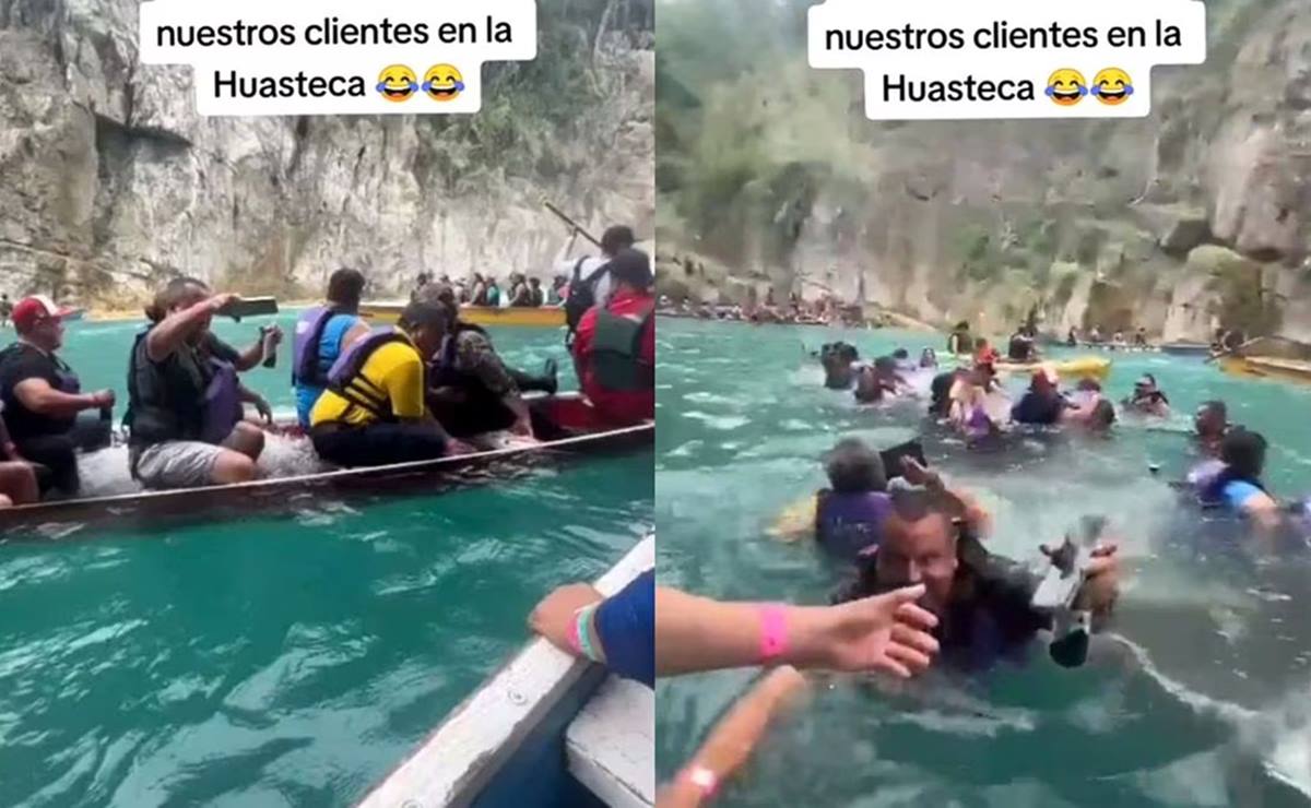 El paseo terminó en risas y no ha dejado de viralizarse en la red. Foto: TikTok