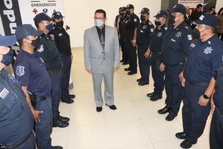 Titular de SSP en SLP toma protesta a nuevos directores de corporación estatal