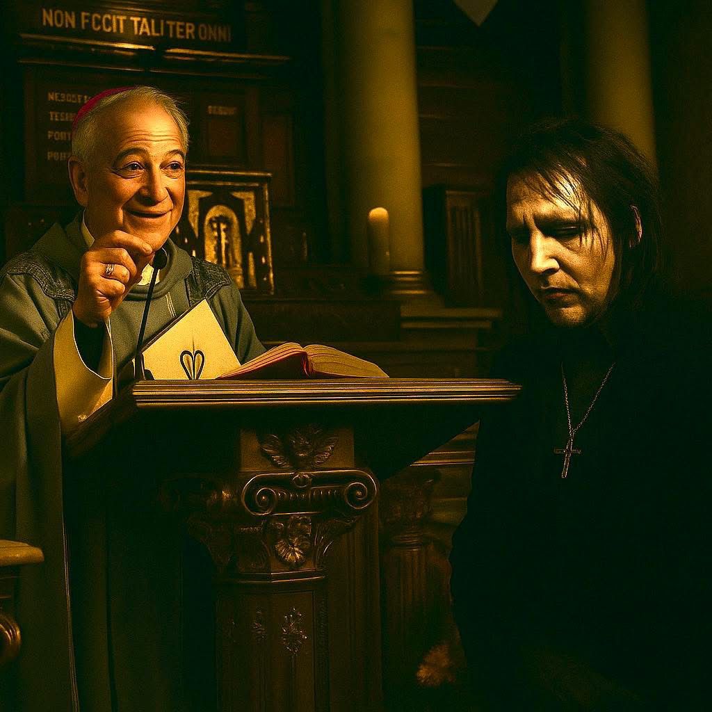 Marilyn Manson en SLP desata ola de memes tras la inconformidad de la Iglesia Católica