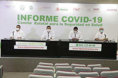 Rebasa SLP los 50 mil casos de contagio por Covid-19