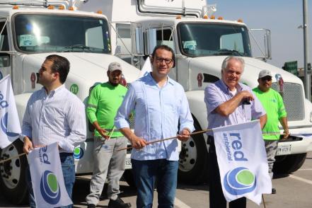 Entran en operación 32 nuevos camiones para recolectar basura