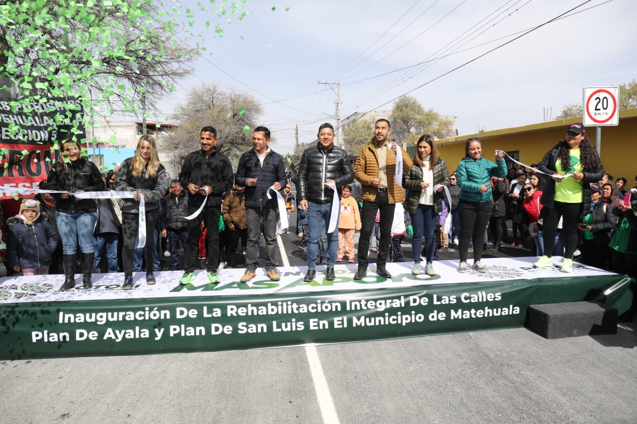 Inaugura Ricardo Gallardo renovación de alumbrado en Matehuala; inversión es de casi 23 mdp