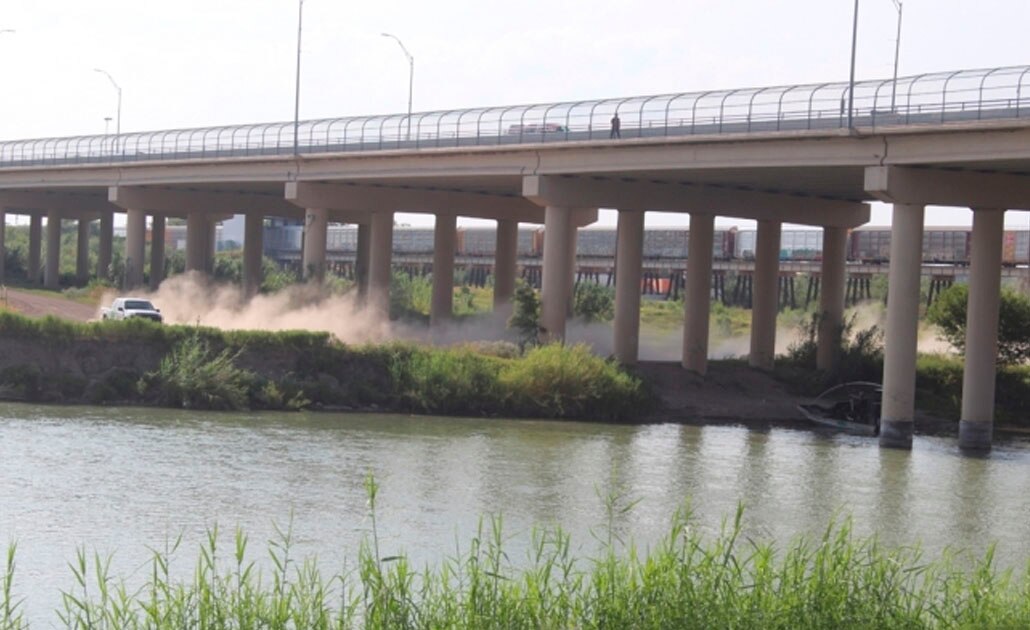 Hondureño muere ahogado en el Río Bravo pero logra salvar a su hijo