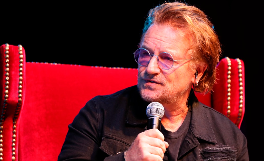 Bono, vocalista de U2, agradece a Carlos Slim por creer en México