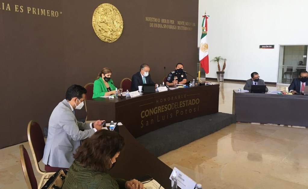 Jaime Pineda, secretario de Seguridad Pública, comparece ante Congreso de SLP