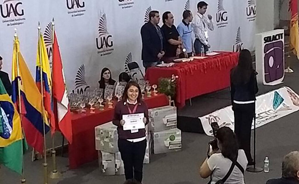 Wendy Yunuén Arévalo Espinal es estudiante de la carrera en Ingeniería en Tecnologías de la Información y Comunicaciones, del Instituto Tecnológico de Morelia. (FOTO: ITM)