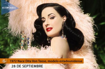 Efemérides 28 de septiembre