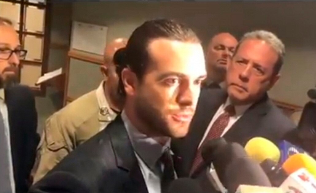 Pablo Lyle da sus primeras declaraciones antes de la audiencia