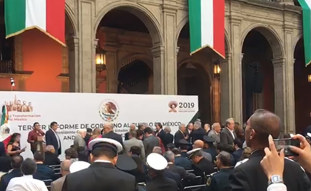 Dará AMLO Primer Informe frente a al menos 500 invitados en Palacio Nacional