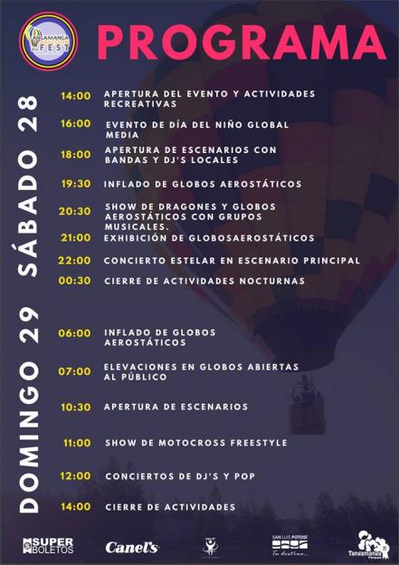 Mañana inicia Tangamanga Balloon Fest 