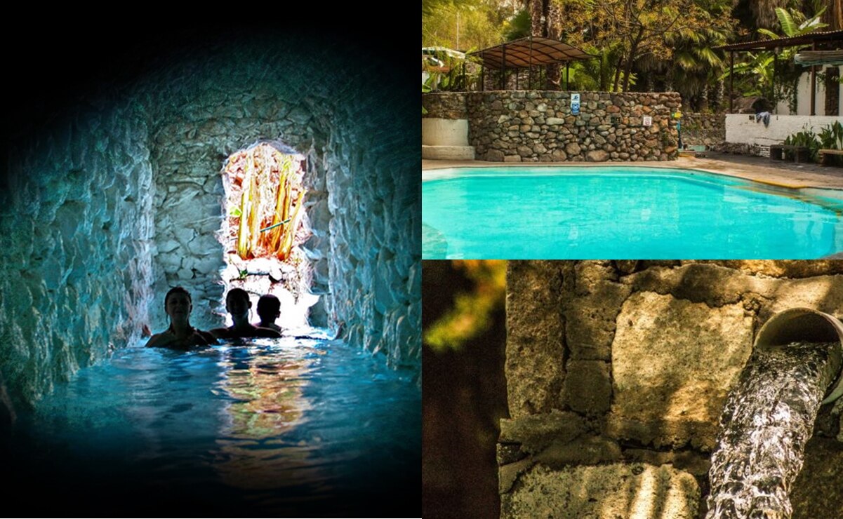 Escápate a esta alberca subterránea con aguas termales cerca de San Luis Potosí