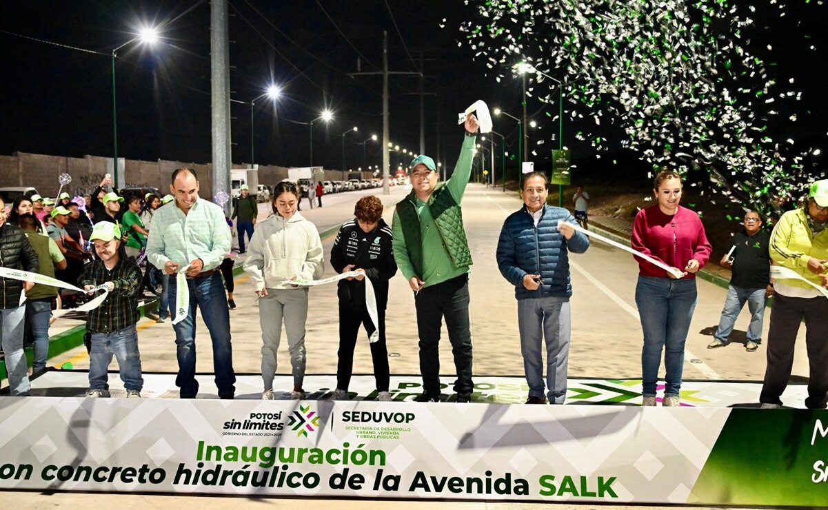 Nueva prolongación de avenida Salk promete aliviar el tráfico y detonar el desarrollo en la Zona Industrial de SLP 
