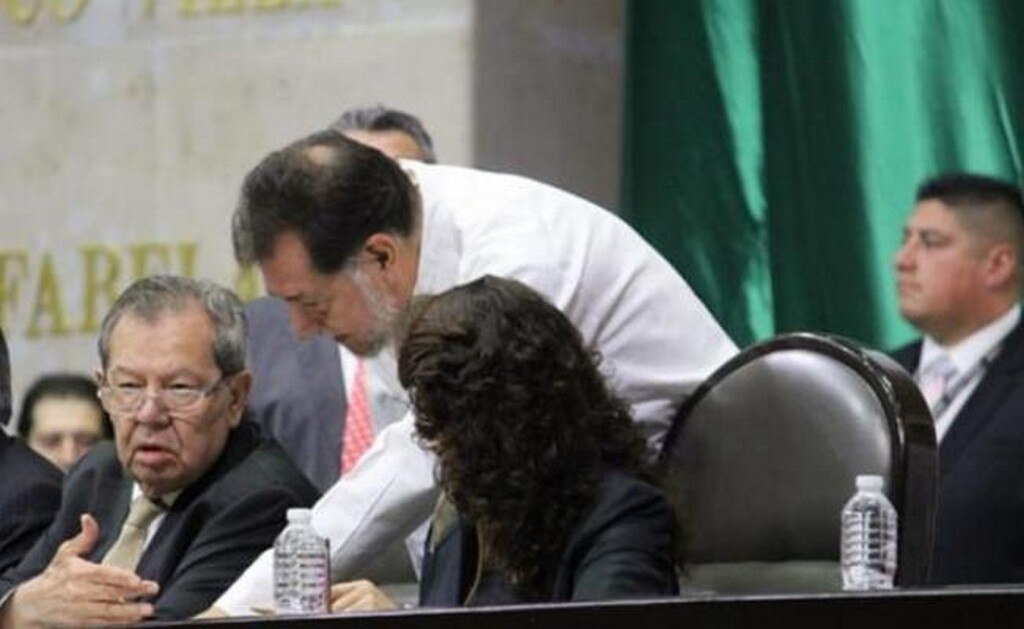 Muñoz Ledo y Fernández Noroña liman asperezas tras desacuerdo