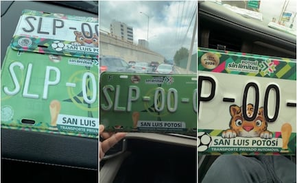 ¡San Luis se une a la fiebre del Mundial! Tendrá placas vehiculares conmemorativas