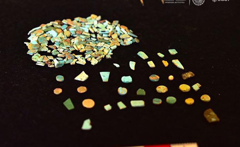 Hallan colección de turquesa más importante de la época prehispánica